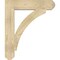 Ekena Millwork Thorton Craftsman Rough Sawn Bracket, Douglas Fir, 6"W x 32"D x 38"H BKT06X32X38THR04RDF - alternate 2